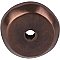 Top Knobs M1458 Aspen Round Backplate 7/8 Inch in Mahogany Bronze
