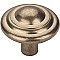 Top Knobs M1476 Aspen Button Knob 1 3/4 Inch in Light Bronze