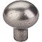 Top Knobs M1525 Aspen Small Egg Knob 1 3/16 Inch in Silicon Bronze Light