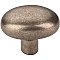 Top Knobs M1536 Aspen Small Potato Knob 1 9/16 Inch in Light Bronze