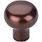 Top Knobs M1548 Aspen Round Knob 7/8 Inch in Mahogany Bronze