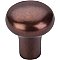 Top Knobs M1553 Aspen Round Knob 1 1/8 Inch in Mahogany Bronze
