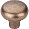 Top Knobs M1561 Aspen Round Knob 1 5/8 Inch in Light Bronze