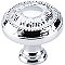 Top Knobs M1622 Ribbon Knob 1 1/8 Inch in Polished Chrome