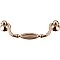 Top Knobs M1628 Tuscany Small Drop Pull 5 1/16 Inch Center to Center in Brushed Bronze