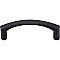 Top Knobs M1711 Griggs Pull 3 Inch Center to Center in Flat Black