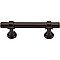 Top Knobs M1752 Bit Pull 3 Inch Center to Center in Oil Rubbed Bronze