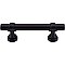 Top Knobs M1755 Bit Pull 3 Inch Center to Center in Flat Black