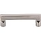 Top Knobs M1972 Aspen II Flat Sided Pull 4 Inch Center to Center in Brushed Satin Nickel