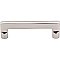 Top Knobs M1974 Aspen II Flat Sided Pull 4 Inch Center to Center in Polished Nickel
