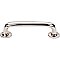 Top Knobs M1989 Aspen II Rounded Pull 4 Inch Center to Center in Polished Nickel