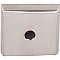 Top Knobs M2017 Aspen II Square Backplate 7/8 Inch in Brushed Satin Nickel