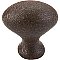 Top Knobs M203 Egg Knob 1 1/4 Inch in Rust