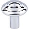 Top Knobs M2033 Aspen II Button Knob 1 1/4 Inch in Polished Chrome
