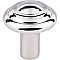Top Knobs M2034 Aspen II Button Knob 1 1/4 Inch in Polished Nickel