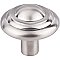 Top Knobs M2035 Aspen II Button Knob 1 3/4 Inch in Brushed Satin Nickel
