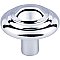 Top Knobs M2036 Aspen II Button Knob 1 3/4 Inch in Polished Chrome