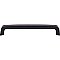 Top Knobs M2100 Tapered Bar Pull 7 9/16 Inch Center to Center in Flat Black
