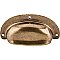 Top Knobs M212 Mayfair Cup Pull 3 3/4 Inch in German Bronze