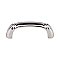 Top Knobs M2132 Dover D Pull 2 1/2in. Center to Center in Polished Nickel