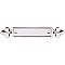 Top Knobs M2133 Dover Backplate 2 1/2in. in Polished Nickel