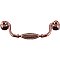 Top Knobs M217 Tuscany Small Drop Pull 5 1/16 Inch Center to Center in Old English Copper