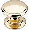 Top Knobs M349 Ray Knob 1 1/4 Inch in Polished Brass