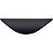 Top Knobs M498 Cup Pull 1 1/4 Inch Center to Center in Flat Black