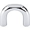 Top Knobs M547 Curved Pull 1 1/4 Inch Center to Center in Polished Chrome
