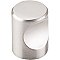 Top Knobs M579 Indent Knob 3/4 Inch in Brushed Satin Nickel