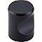 Top Knobs M581 Indent Knob 3/4 Inch in Flat Black