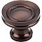 Top Knobs M755 Button Faced Knob 1 1/4 Inch in Oil Rubbed Bronze