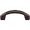 Top Knobs M787 Rope D Pull 3 Inch Center to Center in Oil Rubbed Bronze