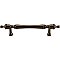 Top Knobs M822-8 Somerset Finial Appliance Pull 8 Inch Center to Center in German Bronze
