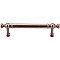 Top Knobs M832-96 Somerset Weston Pull 3 3/4 Inch Center to Center in Antique Copper