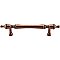 Top Knobs M860-8 Somerset Finial Appliance Pull 8 Inch Center to Center in Old English Copper
