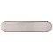 Top Knobs M889 Beaded Push Plate 15 Inch in Brushed Satin Nickel