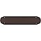 Top Knobs M909 Plain Push Plate 15 Inch in Oil Rubbed Bronze
