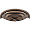 Top Knobs M939 Ribbon & Reed Cup Pull 3 Inch Center to Center in German Bronze