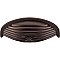 Top Knobs M940 Ribbon & Reed Cup Pull 3 Inch Center to Center in Oil Rubbed Bronze