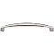 Top Knobs TK147BSN Verona Appliance Pull 12 Inch Center to Center in Brushed Satin Nickel