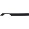 Top Knobs TK16BLK Tapered Bar Pull 12 Inch Center to Center in Flat Black