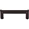 Top Knobs TK239ORB Meadows Edge Circle Pull 3 1/2 Inch Center to Center in Oil Rubbed Bronze