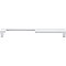 Top Knobs TK258WHT Modern Metro Notch Pull A 9 Inch Center to Center in White