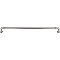 Top Knobs TK326BSN Reeded Pull 12 Inch Center to Center in Brushed Satin Nickel