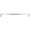 Top Knobs TK345PC Chalet Pull 12 Inch Center to Center in Polished Chrome