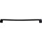 Top Knobs TK547BLK Holland Pull 12 Inch Center to Center in Flat Black