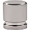 Top Knobs TK57BSN Oval Small Knob 1 Inch in Brushed Satin Nickel