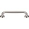 Top Knobs TK594BSN Oculus Oval Pull 5 1/16 Inch Center to Center in Brushed Satin Nickel