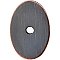 Top Knobs TK60TB Oval Medium Backplate 1 1/2 Inch in Tuscan Bronze